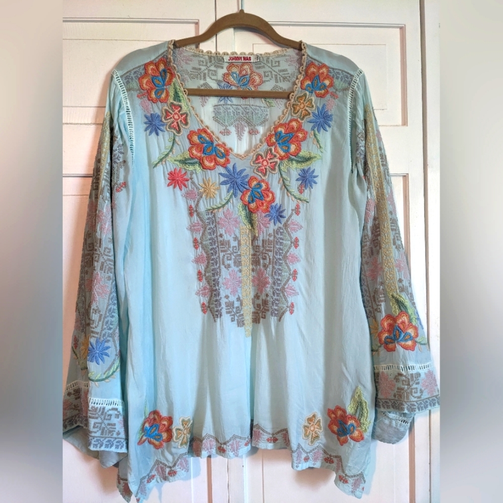 Johnny Was Tunic Shirt